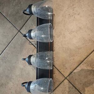 Rubbed Bronze Bathroom Vanity Light